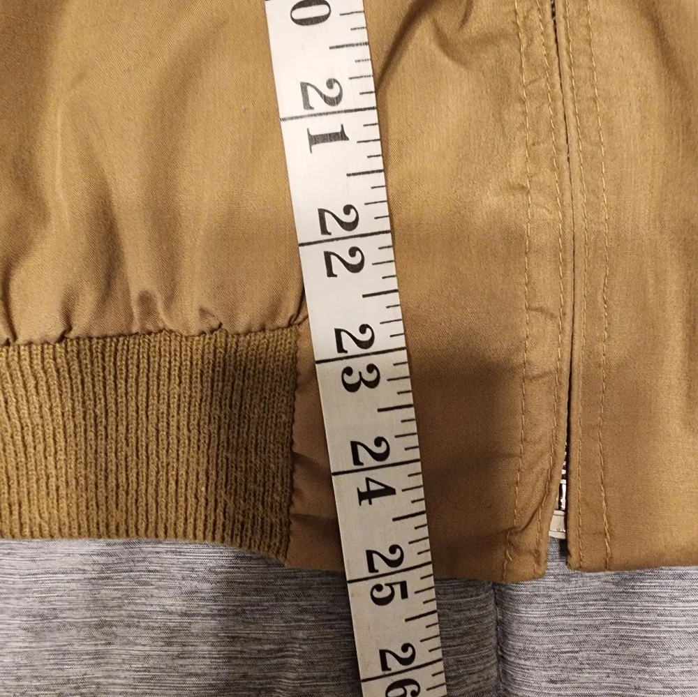 Vintage Brittania Westwind Jacket Men's Large Brown Lined Full Zip - Picture 9 of 10